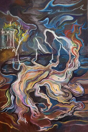 La torre von Ares Zanoaga, Malerei kaufen auf Singulart