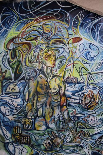 DIOS EN LA TIERRA von Ares Zanoaga, Malerei kaufen auf Singulart