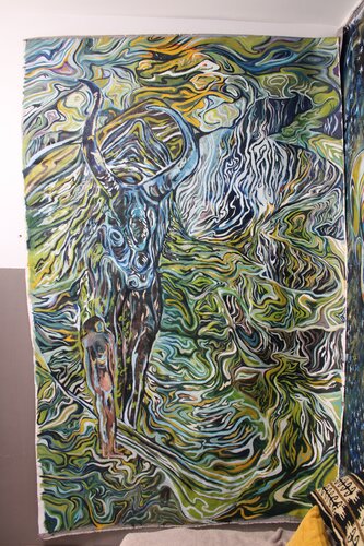 ONEDREAM by Ares Zanoaga, Painting for Sale on Singulart