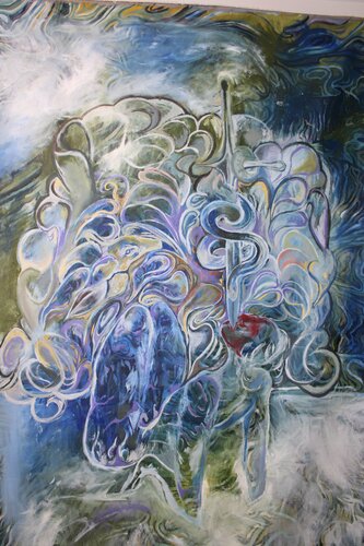 FILO DELA ESPADA by Ares Zanoaga, Painting for Sale on Singulart