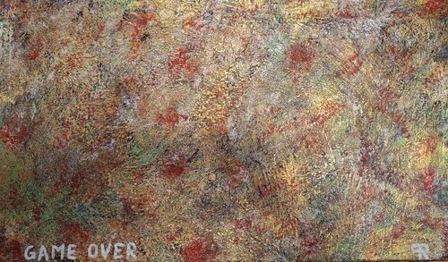 Game over van Ralf Graf Greif von Greifenstein, Schilderij te koop op Singulart