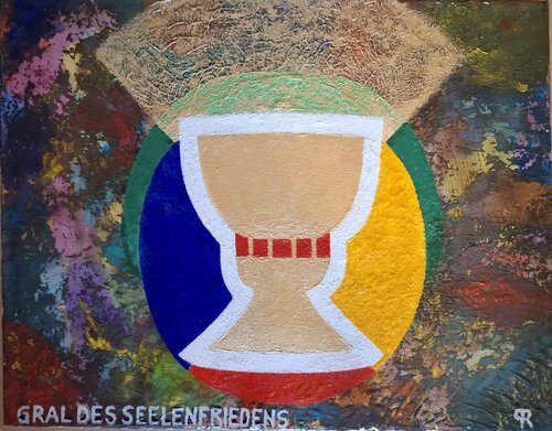 Gral des Seelenfriedens van Ralf Graf Greif von Greifenstein, Schilderij te koop op Singulart