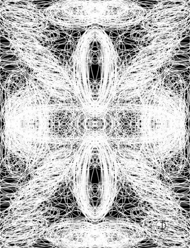 Spirit of White Circles di Daniel Juelicher, Stampa in vendita su Singulart