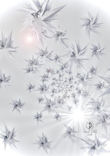 IceStars 2.0 - Cloudwhite di Daniel Juelicher, Stampa in vendita su Singulart