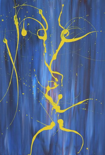 kiss by ressArts, 油畫 for Sale on Singulart