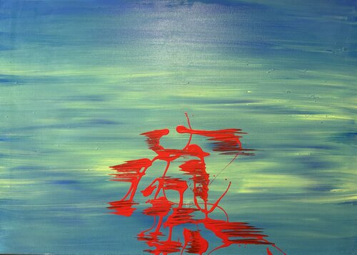 out of space van ressArts, Schilderij te koop op Singulart