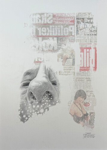 Bildprojekt 111 - Cocain by Olaf Neumann, 종이 for Sale on Singulart