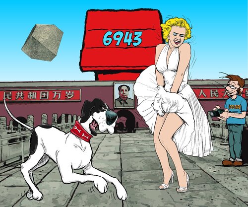 „Monroe, Mao and Scully“ von Olaf Neumann, Andere Medien kaufen auf Singulart