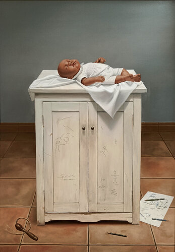 Muñeco de javier Martín romo, Pintura a la venta en Singulart