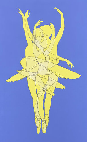 Gelbe Ballerina di Felix Endriss, Pittura in vendita su Singulart