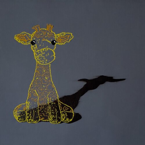 Giraffe di Felix Endriss, Pittura in vendita su Singulart