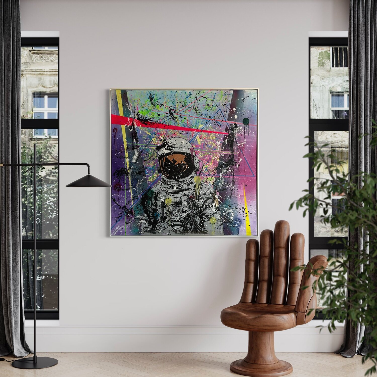 【 『ピ』 】　　絵画　ポップアート　オリジナル作品　現代美術 ウォーホルやリキテンスタインなど約120点を日本初公開、特別展