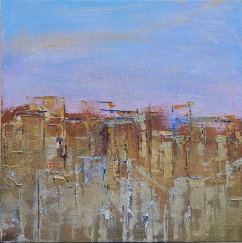 City of Gold by Shan Faz, Painting for Sale on Singulart