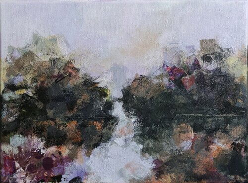 Where Heaven Meets Earth by Shan Faz, Painting for Sale on Singulart