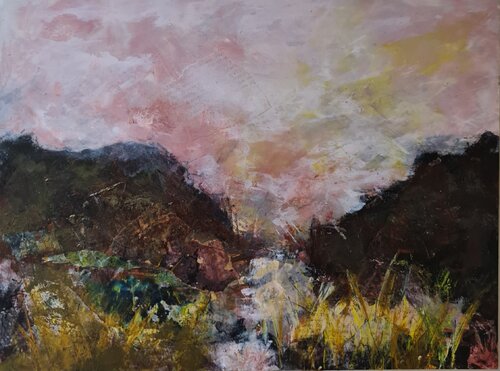 Warm Dusk by Shan Faz, Painting for Sale on Singulart