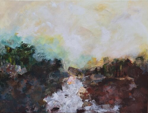 Oliver's Way van Shan Faz, Schilderij te koop op Singulart