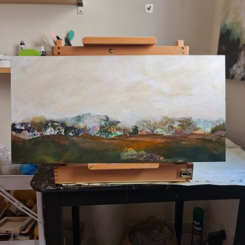 Listening Ground di Shan Faz, Pittura in vendita su Singulart