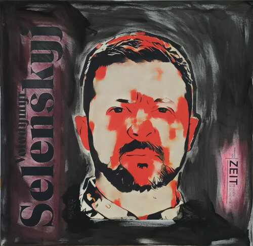 SELENSKYJ di JOACHIM ARNO ZIEGENRÜCKER (JOARNO), Pittura in vendita su Singulart