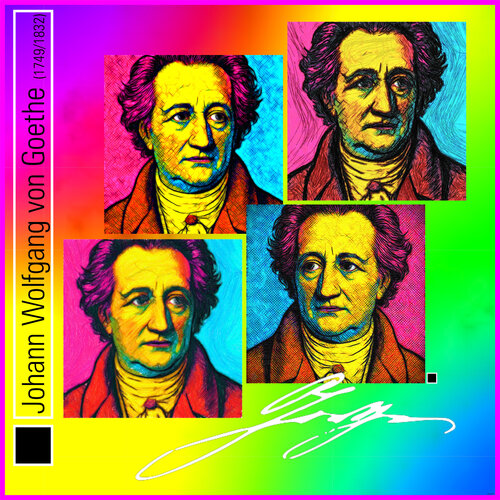 JOHANN WOLFGANG VON GOETHE by JOACHIM ARNO ZIEGENRÜCKER (JOARNO), 版画 for Sale on Singulart