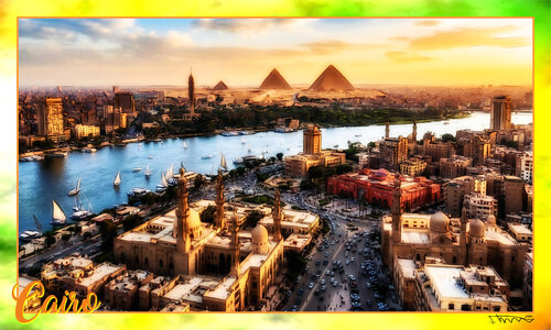 CAIRO de JOACHIM ARNO ZIEGENRÜCKER (JOARNO), Impresión a la venta en Singulart