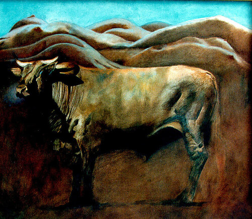 Battle of the sexes di David Kingham, Pittura in vendita su Singulart