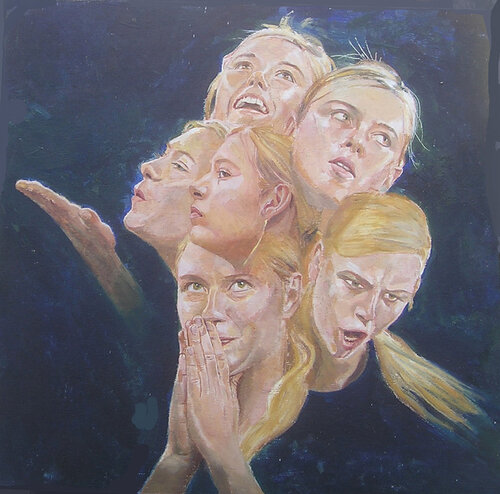 Maria by David Kingham, Painting for Sale on Singulart
