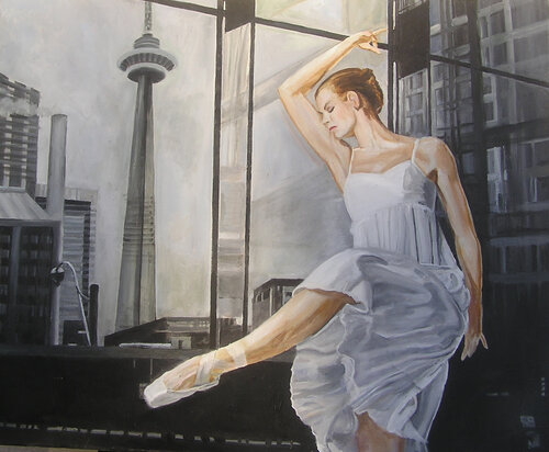 Private Dancer di David Kingham, Pittura in vendita su Singulart