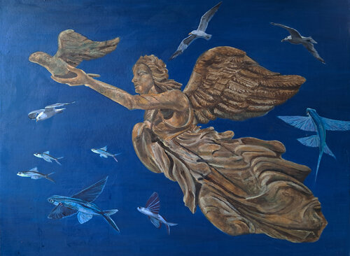 Figurehead di David Kingham, Pittura in vendita su Singulart