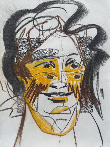 Sunburned von Andreea Bianca Velcsov, Werk auf Papier kaufen auf Singulart