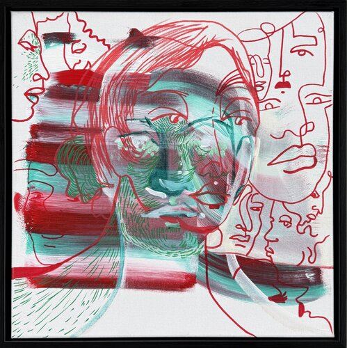 Veins of Fire de Andreea Bianca Velcsov, Pintura a la venta en Singulart