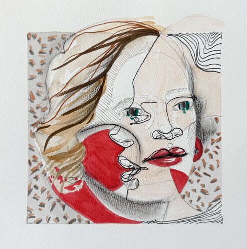 Quiet Toast von Andreea Bianca Velcsov, Werk auf Papier kaufen auf Singulart