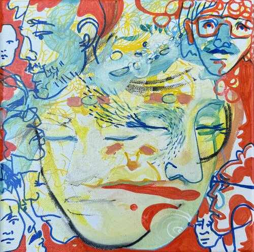 Many Within One by Andreea Bianca Velcsov, Painting for Sale on Singulart