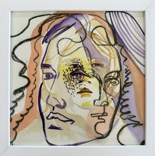 She par Andreea Bianca Velcsov, Œuvre sur papier en vente sur Singulart