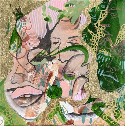Golden by Andreea Bianca Velcsov, 絵画 for Sale on Singulart