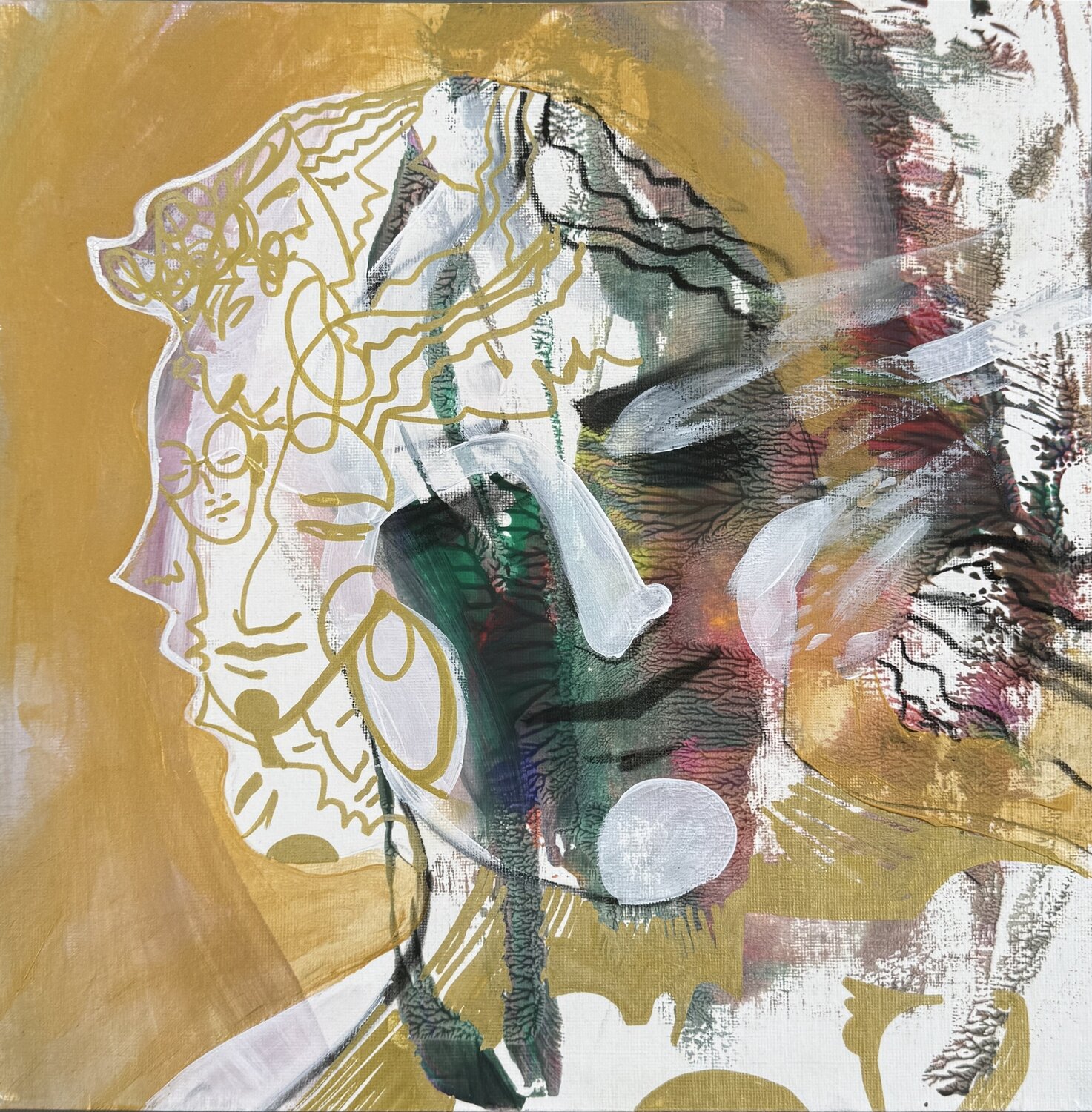 Soft Breeze Andreea Bianca Velcsov Werk auf Papier zu verkaufen