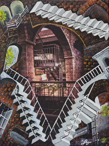 A Escher de Libardo Antonio González Osorio, Otros medios a la venta en Singulart
