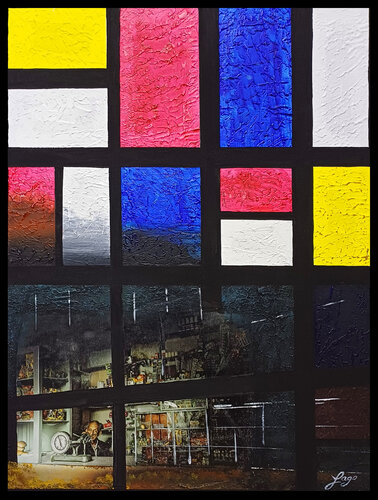 Mondrian von Libardo Antonio González Osorio, Andere Medien kaufen auf Singulart