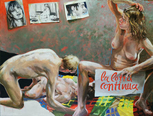 Der Kampf geht weiter by Sigurd Wendland, Painting for Sale on Singulart