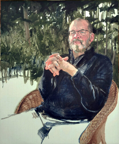 Professor Pierre Ibisch di Sigurd Wendland, Pittura in vendita su Singulart