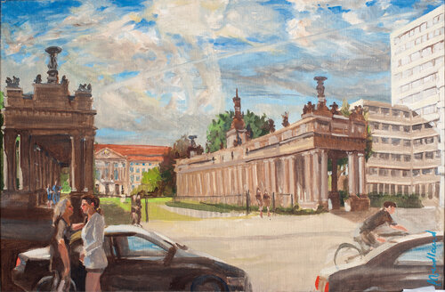 KLeistkollonaden70 von Sigurd Wendland, Malerei kaufen auf Singulart