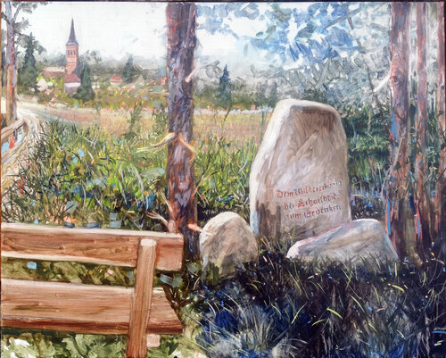 Wilderer Gedenkstein de Sigurd Wendland, Pintura a la venta en Singulart