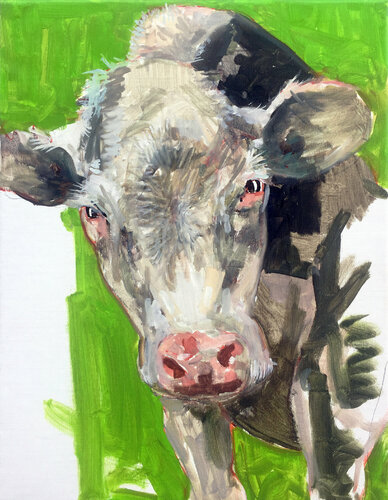 Kuhportrait de Sigurd Wendland, Pintura a la venta en Singulart