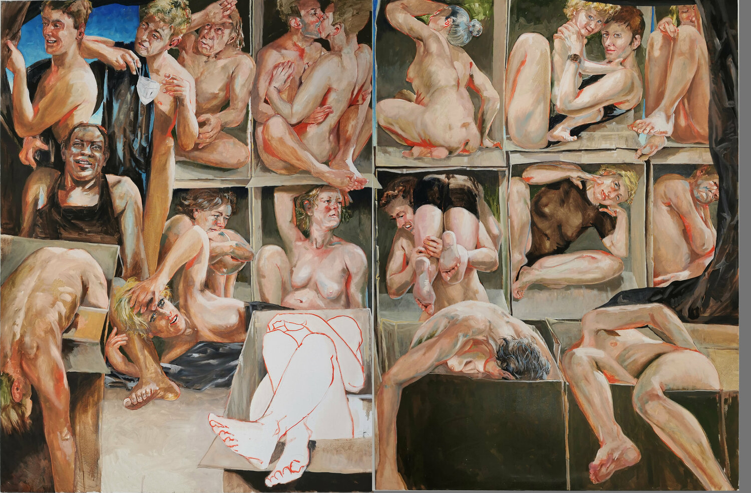 Covid Boxes 2021 ( zweiteilig ) Sigurd Wendland