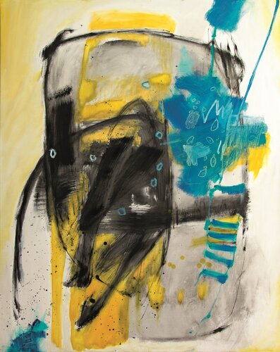 LA COLOMBA E LA SCALA de Daniela Baldo, Pintura a la venta en Singulart