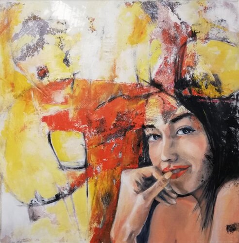 Alla finestra Daniela Baldo