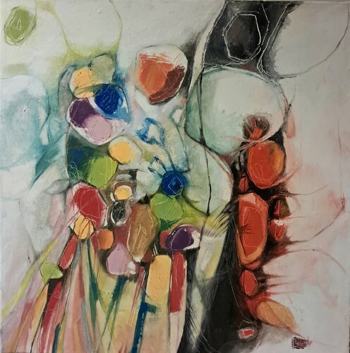 Colors link de Daniela Baldo, Pintura a la venta en Singulart