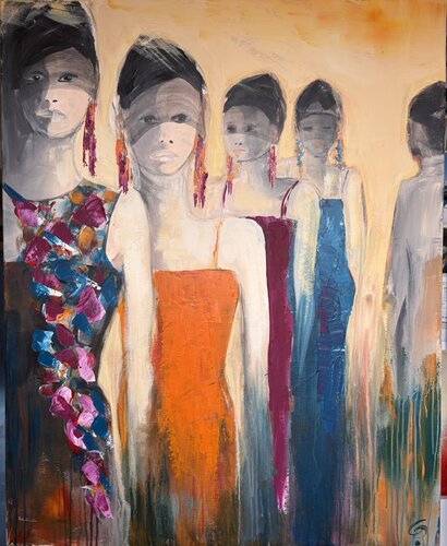 Catwalk di Gabriele Prentl, Pittura in vendita su Singulart