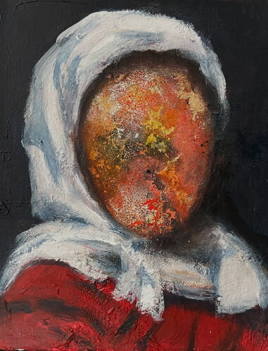 RAIZ ROJA di Alid Gerboles, Pittura in vendita su Singulart