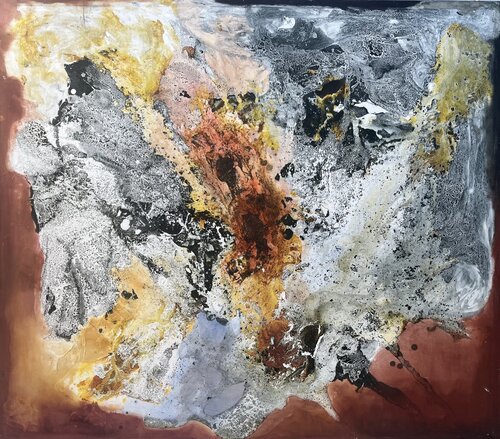 : Letters of Color to the Sea di Alid Gerboles, Pittura in vendita su Singulart