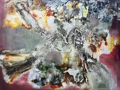 “Tide of Fire and Salt” di Alid Gerboles, Pittura in vendita su Singulart